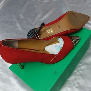 👠J RENÉE GOLD TOE HEELS NWOT ❤